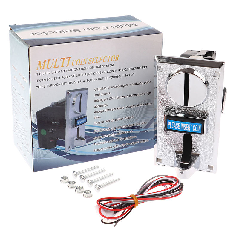 Arcade Games And Vending - 1Pc 616 Multi Coin Slot Acceptor