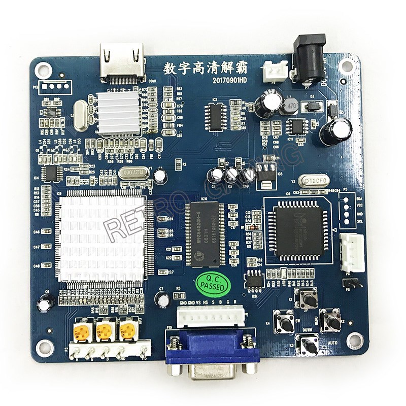 Coin Pusher Machine - CGA TO HDMI Convertor RGBS /