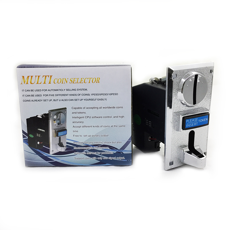 Multi Coin Acceptor Electronic - Arcade Games And Vending recension och pris