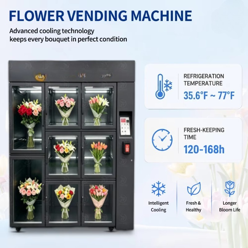 Flower Vending Machine Credit  - Bill Acceptor Vending recension och pris