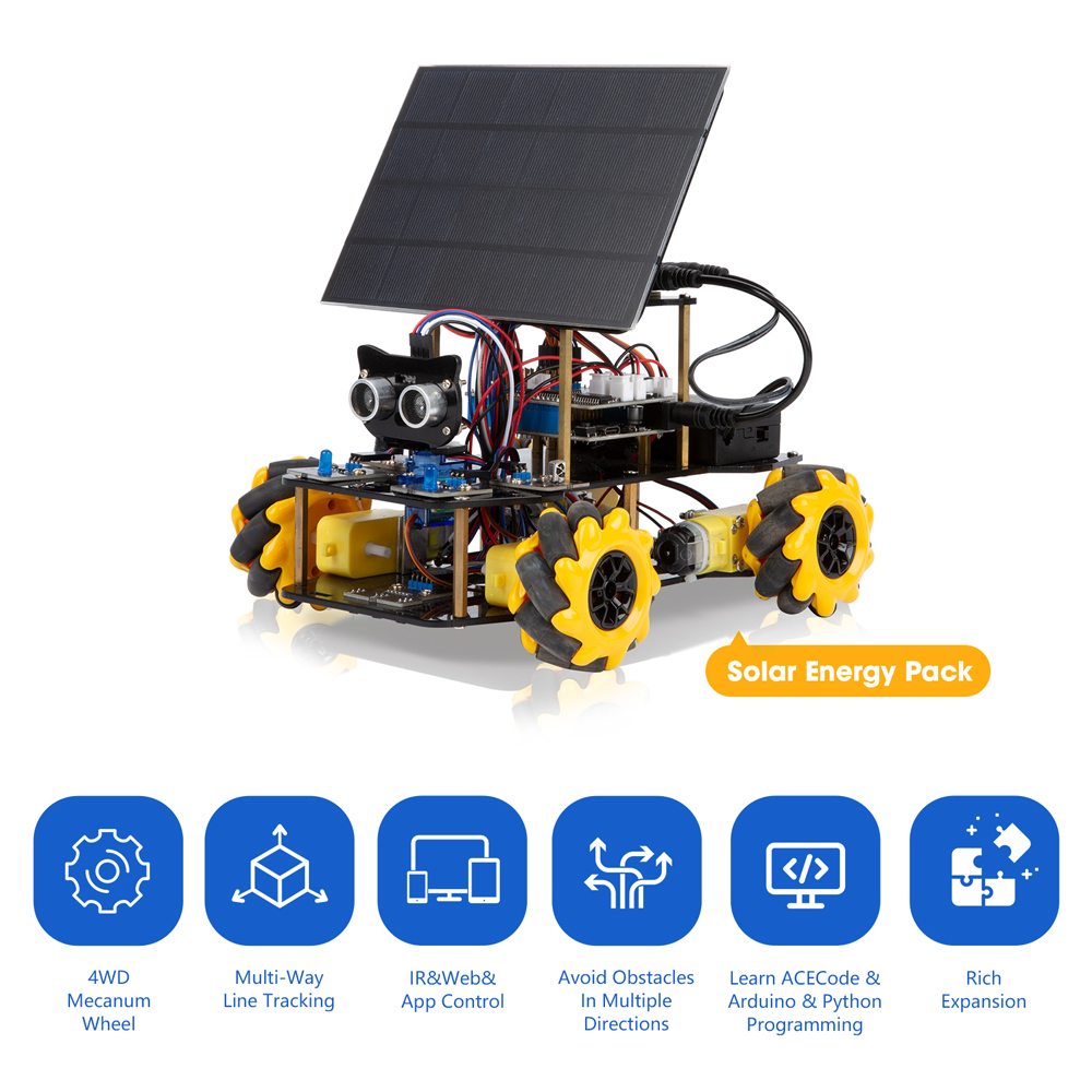 ACEBOTT Smart Robot Solar Ener - Arduino Vending Machine Project recension och pris