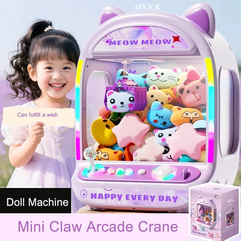 DIY Purple Automatic Doll Mach - Coin Pusher Machine recension och pris