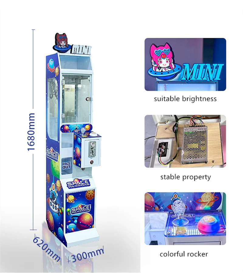 Mega Mini Claw Machine Small T - Bill Acceptor Vending recension och pris