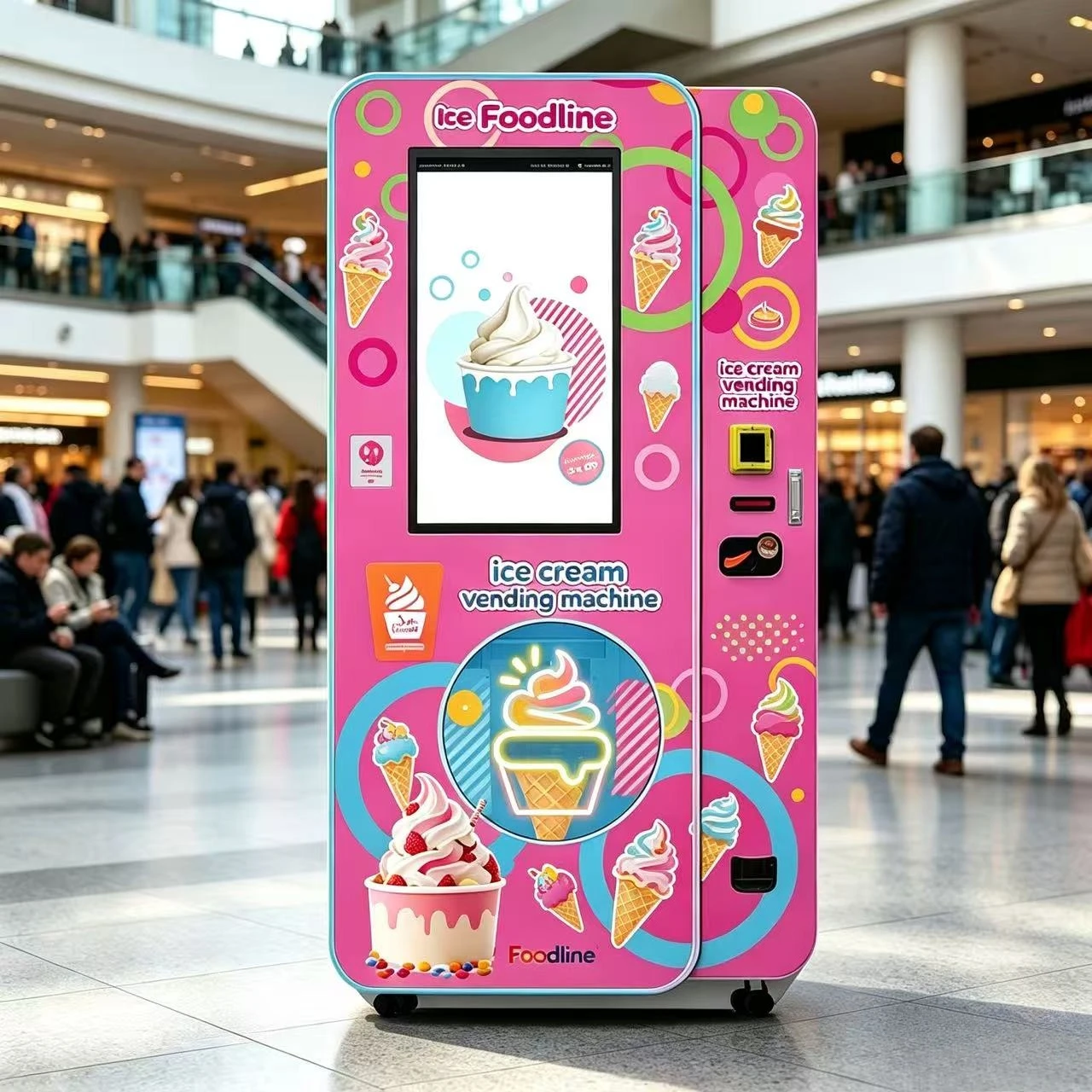 FL Self Service Digital Screen - Open Vending Machine recension och pris