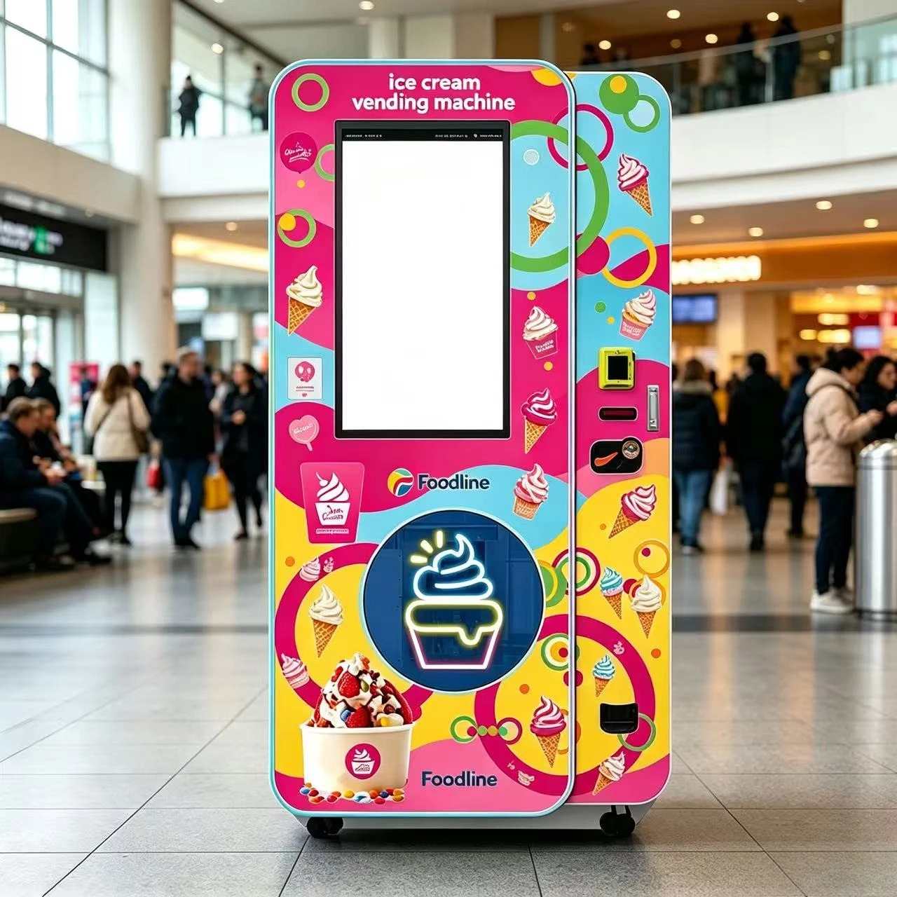 FL Self Service Digital Screen - Open Vending Machine recension och pris